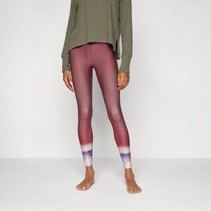 NWT Athleta Ultra High Rise Elation 7/8  Chaturanga Ombre Leggings Size XS